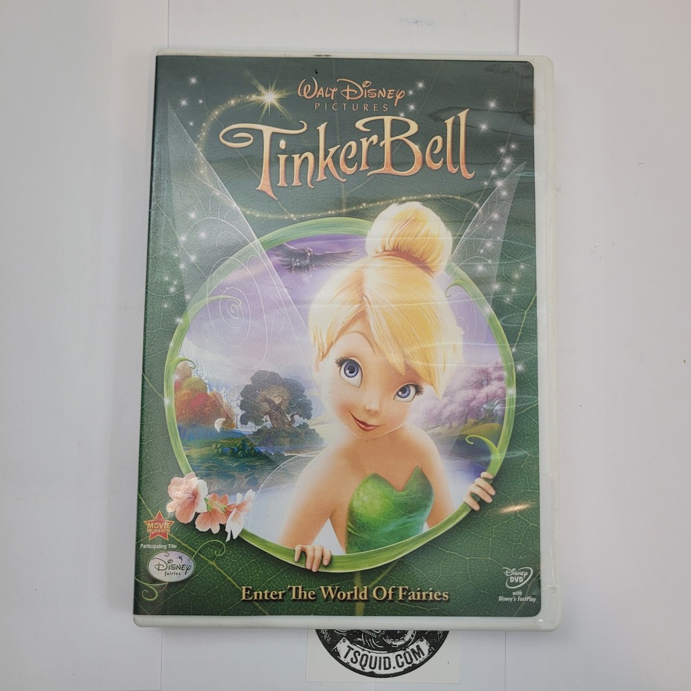 Disney DVD Tinker Bell Widescreen Edition Childrens Animation Movie